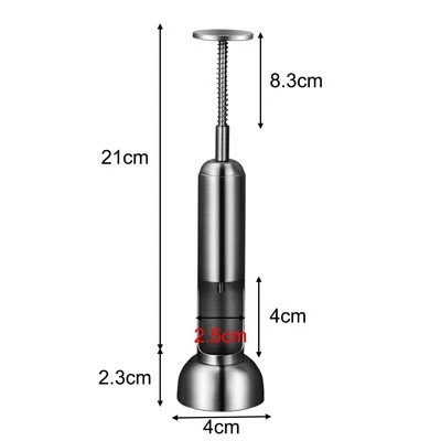Edelstahl Entkerner zum Entfernen von Gruben aus roten Datteln Kirschen Oliven u - Bild 1 von 4
