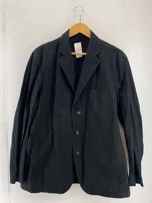 Chaqueta a medida ISSEY MIYAKE / 3 / Algodón / Negra / Lisa / me11fd163 Foto 1 de 4