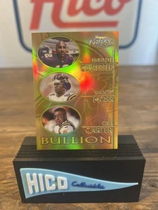 2000 Topps Gold Label Bullion Daunte Culpepper Randy Moss Cris Carter #B1 HOF - Picture 1 of 6
