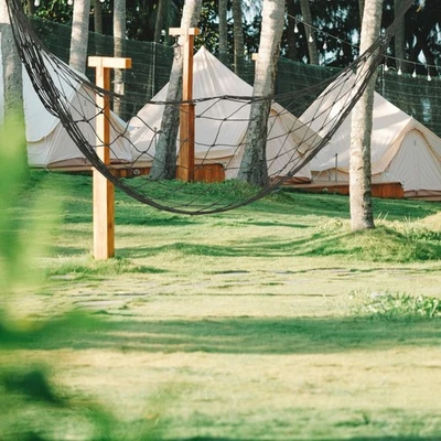  Netz Hängematte Schaukelhängematte Kinderhängematte Reisehängematte - Bild 1 von 4