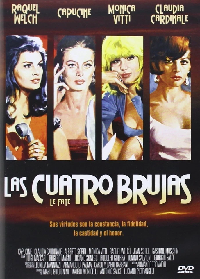RESEARCH ENTERTAINMENT Las Cuatro Brujas [DVD] (1966) Le fate