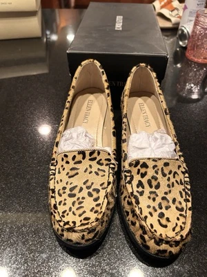 Mocasines de tacón para mujer Ellen Tracy - estampado de leopardo Foto 1 de 4