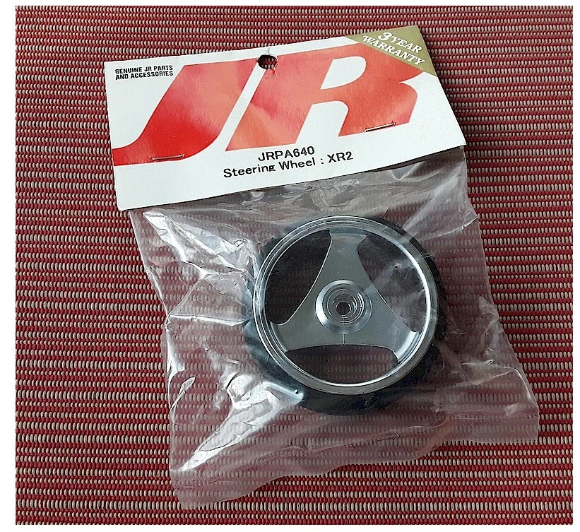 Vintage JR Propo Radio JRPA640 XR2 Steering Wheel for Transmitter RC Car Boat  - Image 1 of 1