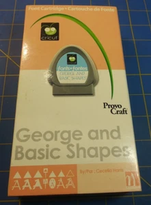 ProvoCraft Cricut Cartridge George and Basic Shapes. Link Status Unknown. - Picture 1 of 8