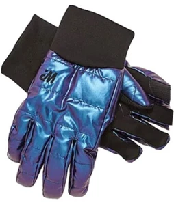 WinterProof Little & Big Girls Cold Weather Gloves Metallic Blue. New M/L - Picture 1 of 5