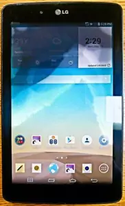 LG U.S. Cellular LG-UK410 7" Black Tablet 16GB, Works, LCD bad, Repair Special - Picture 1 of 1