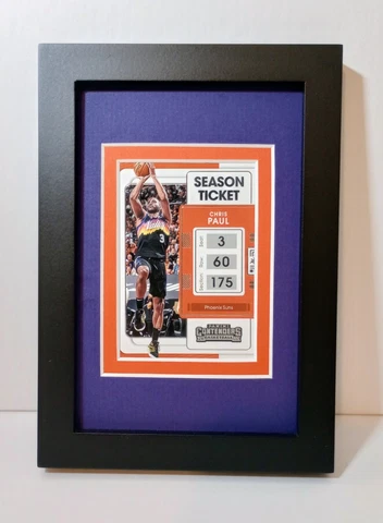 Chris Paul CP3 Phoenix Suns Display Custom Framed NBA Basketball Card Plaque Cover