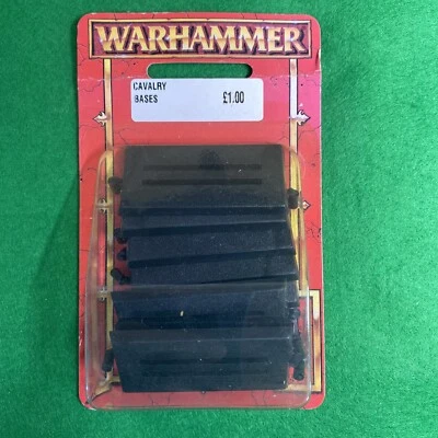 Warhammer Games Workshop Horse Plastic Slotta Cavalry Base x10 Citadel NEW Bases - Image 1 of 3