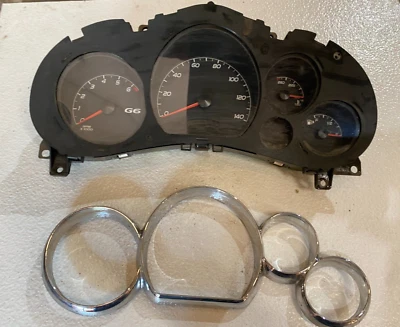 Pontiac G6 2006 cuadro de instrumentos 15261511 + moldura 05-09 OEM envío gratuito CR Foto 1 de 4