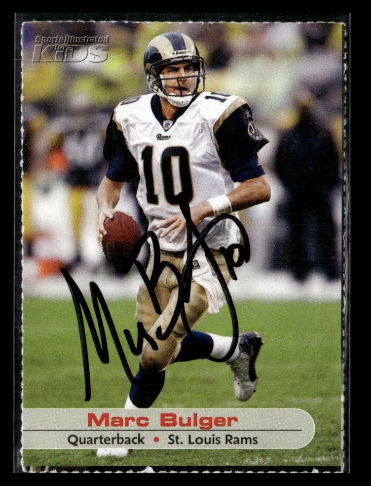 2004 Sports Illustrated for Kids #365 Marc Bulger IN PERSON AUTO! - Image 1 of 2