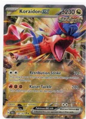 Koraidon ex 120/162 Sv05: Temporal Forces Holo - Image 1 of 4