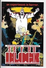 Seven Block Experiment In Horror Dixon Zaffino 1990 Epic SC VF Heavy Metal Art