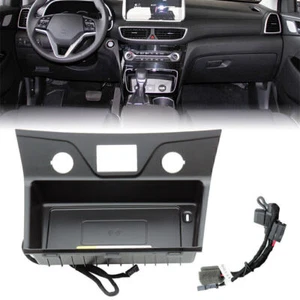 Samochodowa ładowarka do telefonu komórkowego Wireless Charger Pad do Hyundai Tucson 2016-2020 Nokia - Zdjęcie 1 z 9