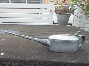 Vintage Braimes Double Slide Grit Excluder Feed Hole Pump Action Öl Dose - Bild 1 von 10