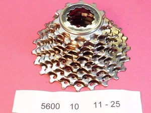 Piñón de casete Shimano CS 5600 (105) - 10 velocidades 11/25 - Nuevo de Lote Antiguo - Imagen 1 de 2