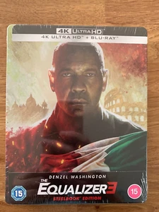 The Equaliser 3 4K UHD Blu-ray Steelbook Ultra HD Equalizer Denzil Washington - Picture 1 of 2