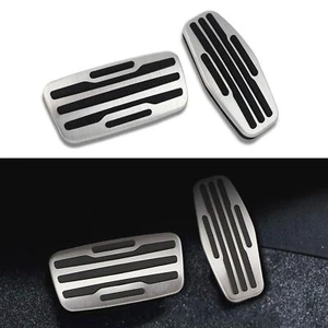 No Drill Steel Brake Accelerator Gas Pedal Pad Cover Compatible for Chevrolet... - Picture 1 of 8