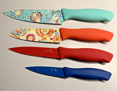 Cuchillos de cocina Fiesta - 4 cuchillos con logo Foto 1 de 4