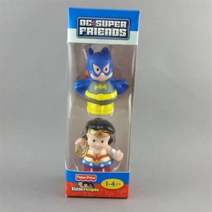 Fisher-Price Little People Wonder Woman Batgirl DC Super Friends - Picture 1 of 4