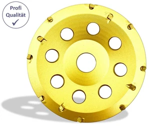 Diamantschleiftopf Schleifteller Topf PKD 125, 180 mm Kleberentferner Profi - Bild 1 von 6