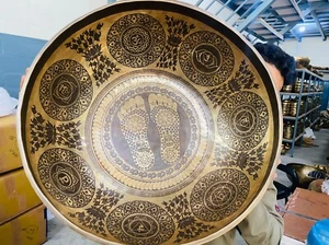 12-24 INCH Extra large Tibetan Singing Bowl Diameter Healing Sound Standing Bowl - Picture 1 of 5
