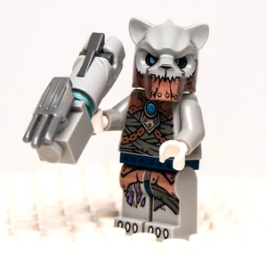 LEGO Chima Minifigure: Saber-Tooth Tiger Warrior 1 (loc125) 70232 Pack - Picture 1 of 9