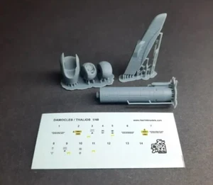 Rise144 Models RM48004 1/48 TALIOS Targeting pod for RAFALE w pylon Revell - Picture 1 of 4