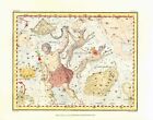 1822 Antique Engraving Celestial Constellation Bootes Coma Berenices (Ca-24...