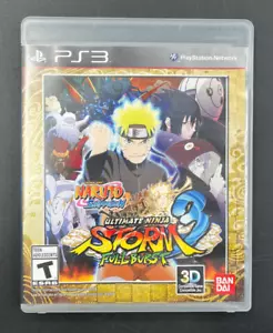 Naruto Shippuden: Ultimate Ninja Storm 3 - Full Burst (PS3) No Manual *TESTED* - Picture 1 of 5