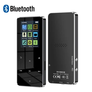 Reproductor de MP3 Bluetooth Pantalla Táctil HiFi Sonido Sin Pérdidas Grabadora de Música Radio FM - Imagen 1 de 20