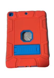 !pad 9Th Generation Case 10.2” Hybrid Drop Protection Stand Caver (orange +blue - Picture 1 of 5