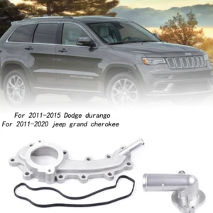 Thermostat Housing kits For 6 Cyl JEEP Dodge Durango Aluminum #5184653AF 902-852 - Picture 1 of 8