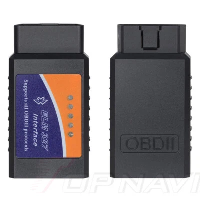 ELM 327 Diagnostic Scanner For Car GPS Navi Stereo Radio Media Bluetooth OBD II  - Image 1 of 4