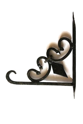 Ancien  porte enseigne en fer forgé. - Photo 1/2