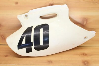 01-02 Yamaha WR250F WR 250F WR426F 98-00 WR400F Cubierta derecha Número Placa Panel Foto 1 de 4