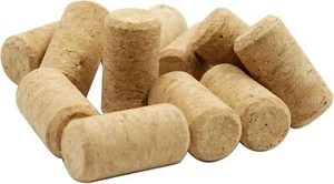 30 Pack #8 Straight Corks, Natural Wine Corks Premium Wine Stoppers for Bottl... - Picture 1 of 1