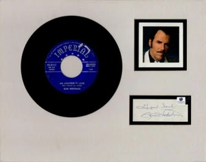 Slim Whitman Autographed 11X14 Matted Photo Record Cut Country Legend GV892979 - Picture 1 of 2