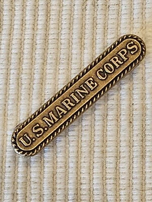 Segunda Guerra Mundial USMC Marina Vietnam Era Guerra Fría Buena Conducta Medalla Barra de suspensión superior L@@K!!a Foto 1 de 2