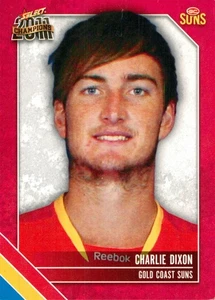 2011 Gold Coast Suns AFL Select Champions Rookie Card - Charlie Dixon - Picture 1 of 3