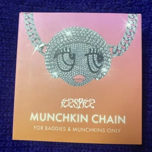 Collar Cadena Munchkin Especias Hielo Firma Bling Nuevo en Caja Sin Abrir Joyería - Imagen 1 de 7