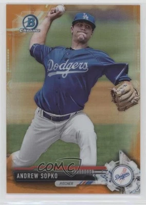 2017 Bowman Chrome Prospects Orange Refractor /25 Andrew Sopko #BCP83 - Image 1 of 2