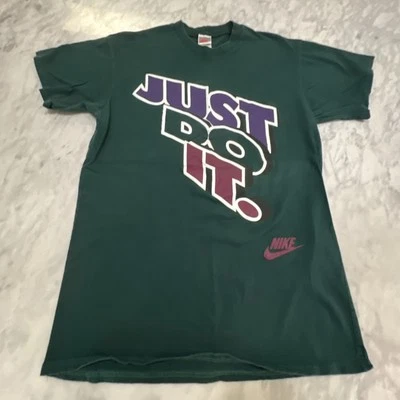 Camiseta vintage Nike 1987-1993 Just Do It muestra para hombre estampado gráfico grande EE. UU. Foto 1 de 4