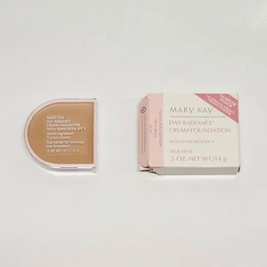 Mary Kay Day Radiance Cream Foundation True Beige 0134 SPF 8 Makeup 0.5oz NOS - Picture 1 of 4