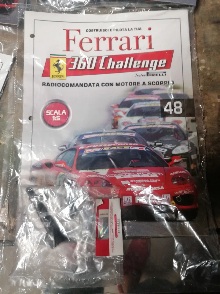 Ferrari 360 Challenge scala 1:5 Deagostini Uscita N 48 - Immagine 1 di 1