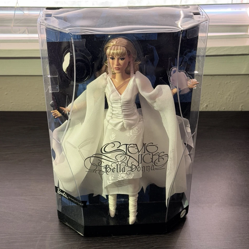 Barbie Signature Stevie Nicks Bella Donna Collector Doll White Dress 2025 Mattel