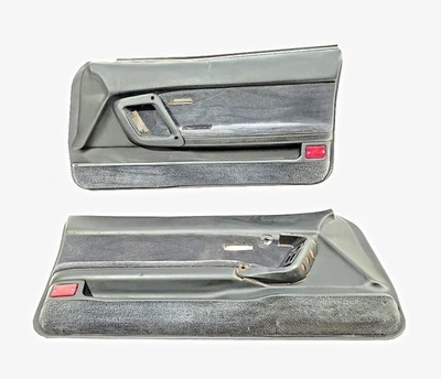 Toyota Celica All Trac 1988 OEM par de núcleos azules panel de moldura de puerta reconstruido como está Foto 1 de 4