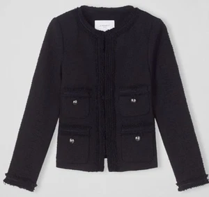 LK Bennett Foundations Collection Tweed Charlee Blazer Jacket 8 Mint! $575 - Picture 1 of 16