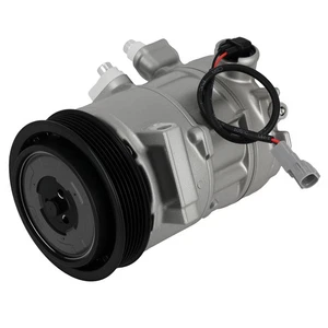AC Compressor with 6 Groove Pulley For Jeep Patriot Compass 09-17 55111610AB - Picture 1 of 9