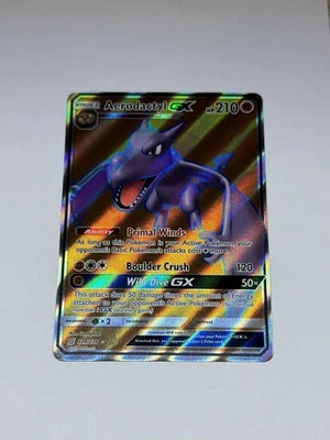 Pokemon Card TCG Aerodactyl GX (Full Art) SM - Unified Minds 224/236 Mint/NM - Image 1 of 2