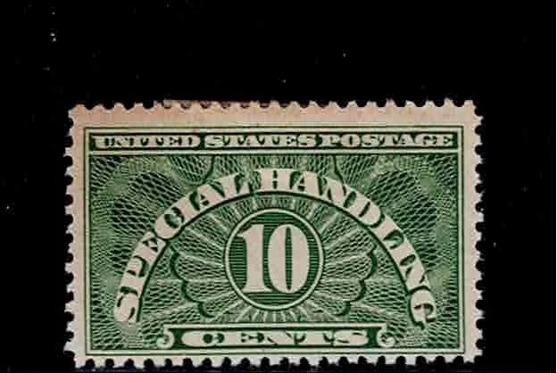 US Scott #QE1, Single 1928 Special Handling FVF MH - Image 1 of 1